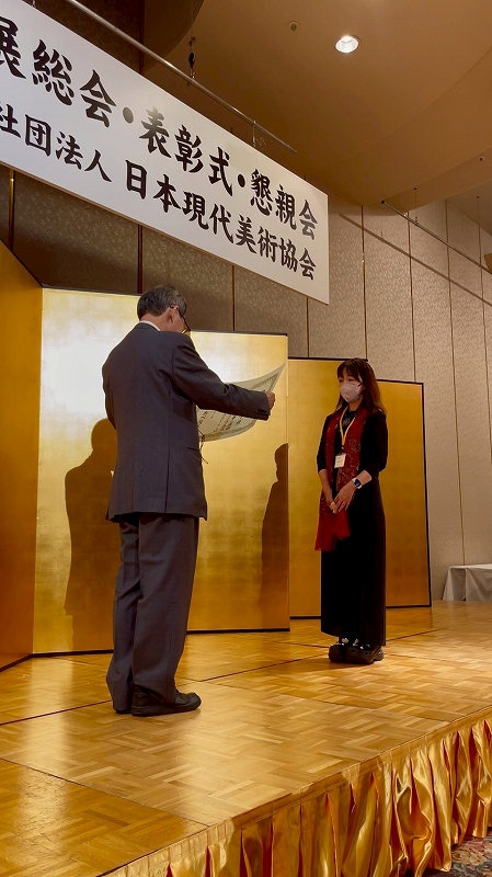 05 文部科学大臣賞 永田 登志子 穏やかなリズム F50