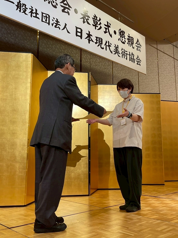20 堀充彰賞 すえのちより 産声 φ1620