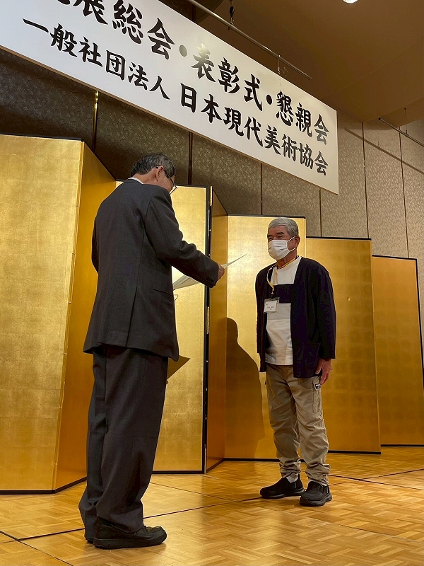 27 アートエキスプレス賞 竹内 節男 伯耆の仁王像NO.5 F80